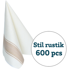 11065 SERVIETT STIL RUSTIKK 40X40CM