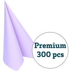 874890 SERVIETT PREM LAVENDEL 40X40CM