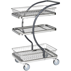 KM96302B Korgvagn Kongamek C-line KM96302B Grå