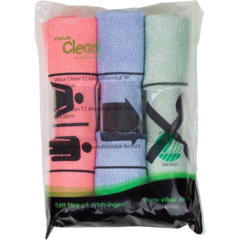 VIK9087301246 Städduk Vikur T2 30x30cm 3-pack