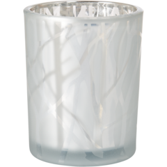 119188173 LYSHOLDER GLASS SHIMMER WHITE