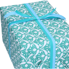 440193 GAVEPAPIR TULIP SMARAGD