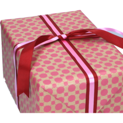 4404315 Presentpapper Sputnik Rosa