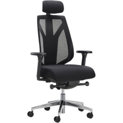 TING1-1-08 Kontorsstol Kontorsmiljö NS08 Svart