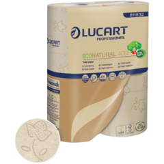 62811832 Toalettpapper EcoNatural 400 2-lag