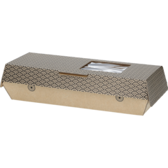 500811MAKI Sushibox Fönster Well4Food 194x68x50mm