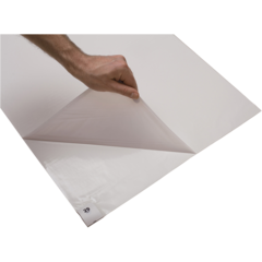 GE1024590 Klibbmatta Ark 45x90cm Vit