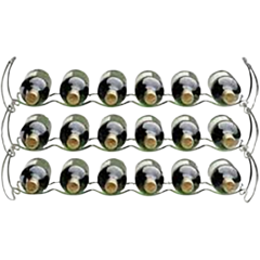 HK510 Vinställ Hahn StackRack 18 flaskor