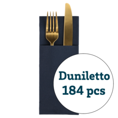 119187568 Napkin Holder Duni Duniletto Black 40x48cm