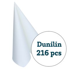 119186755 Servett Duni Dunilin Vit 48x48cm