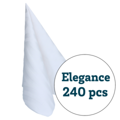 119168449 Duni Elegance Lily White Napkin 48x48cm