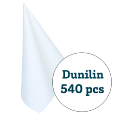119186757 Napkin Duni Dunilin White 40x40cm