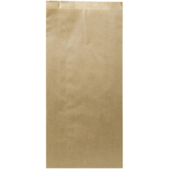 25075460 Paper Bag Plan Folded 5kg Brown 250/75X460mm