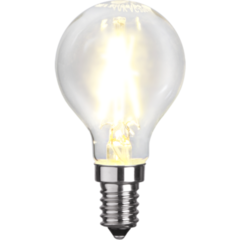 35121 LED-Lampa 2W E14 Klot Klar