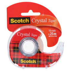 7100088420 Tape Klar m/Disp 19mmx25m