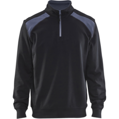 BK33531158 Tröja med Half-Zip Blåkläder 3353