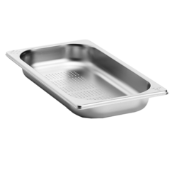 GPP13040 Kantin Agnelli GN 1/3-40 perforerad rostfritt stål