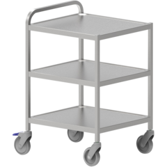 DM247H3 Bordsvagn med Handtag Diskomat 3 Plan