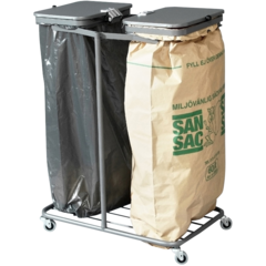 807020G San Sac Combi Rullstativ 2x60L
