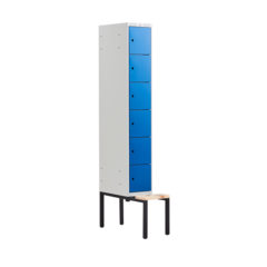 AJ323793 Småfacksskåp AJ Bänkstativ 1 Sektion 6-fack