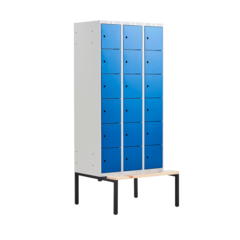 AJ323813 Småfacksskåp AJ Bänkstativ 3 Sektioner 18-fack