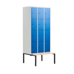 AJ324053 Småfacksskåp AJ Bänkstativ 3 Sektioner 12-fack