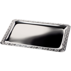 AP03824 Bricka Dekor APS Silver