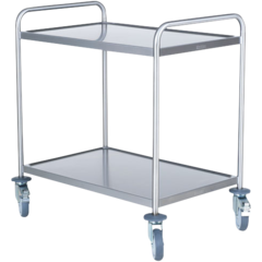 M4163000 Storköksvagn med Handtag Hallins 2 Hyllplan 107x57cm