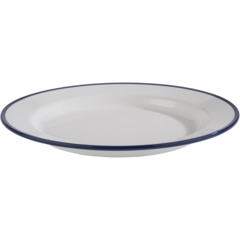 A226 Tallrik APS Enamel Look Melamin Vit