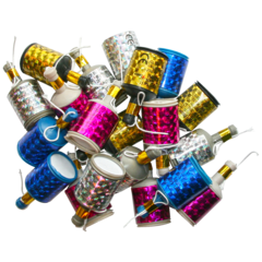 LIN6254 Party Poppers Vulcan Mix