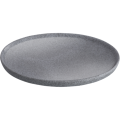 PAT404 Tallrik G. Benedikt Granit No.1 Glaserad Grå