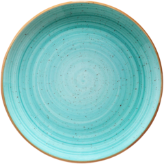 DZAAQGRM Tallrik Bonna Aura Aqua Turkos