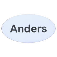 858559 Namnbricka Magnet - Eget Namn