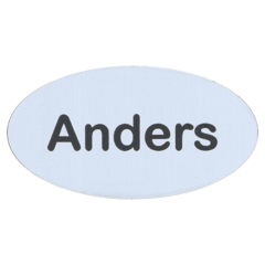 8585591082 Navneskilt Magnet - Eget Navn