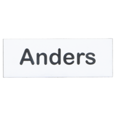 858558 Namnbricka Nål - Eget Namn