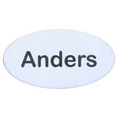 8585571002 Navneskilt Nål - Eget Navn