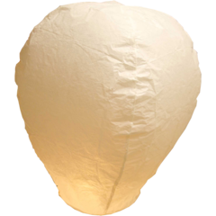 LIN6349 Rislykta Svävande Vit