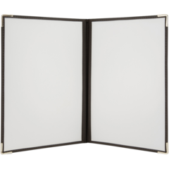 MC3CYA4BR2 Menyhållare Crystal Dubbel Securit A4