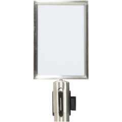 RSSIGNA4PS Skylt Avspärrningsstolpe