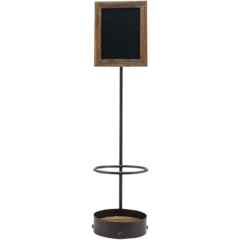 WBWR1 45cm Securit Flaskdisplay med Griffelyta