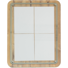 MCS4A4OAK Securit Info Display 4 x A4 Oak