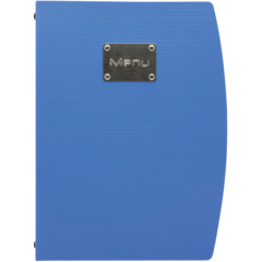 MCRCA4BU Menypärm "Menu" Securit Blå A4