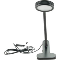 LPBL1 Klämlampa Svart