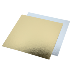 3003000-1 Cake Board 300x300mm Gold/Silver