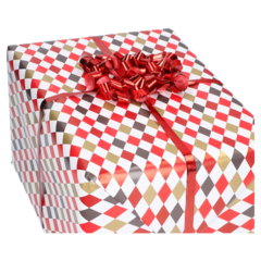 440698257 JOULUPAPERI HARLEKIINI JOULU