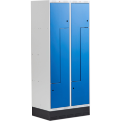 AJ313581 Z-Skåp Sockel 2 Sektioner 4-fack