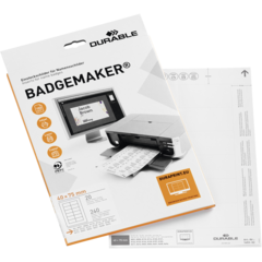 DU302 Etiketter Badgemaker® Durable