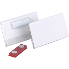 811619 Namnskylt Durable 4x7,5cm med magnetfäste