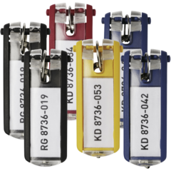 DU1957 Nyckelbricka Durable Key Clip  B:2,4cm