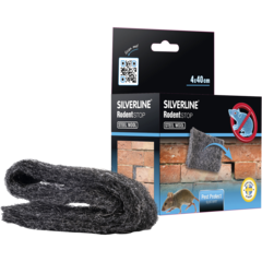 10322170 Tätningsstålull Silverline Mus & Råtta 40x400mm